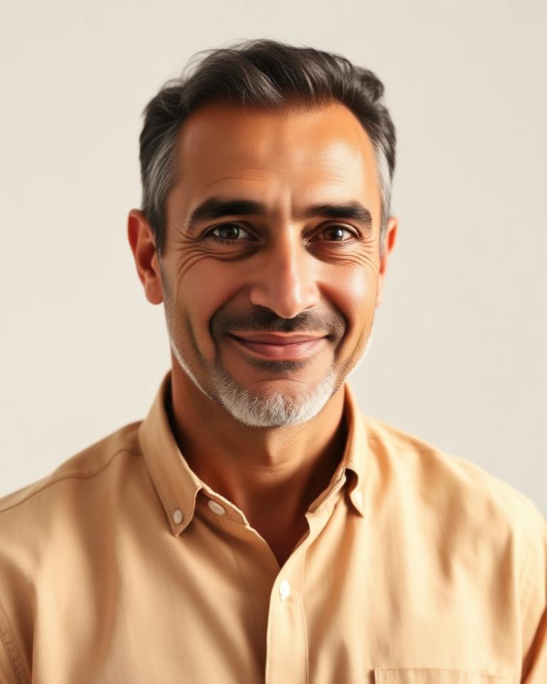 Practitioner smiling warmly